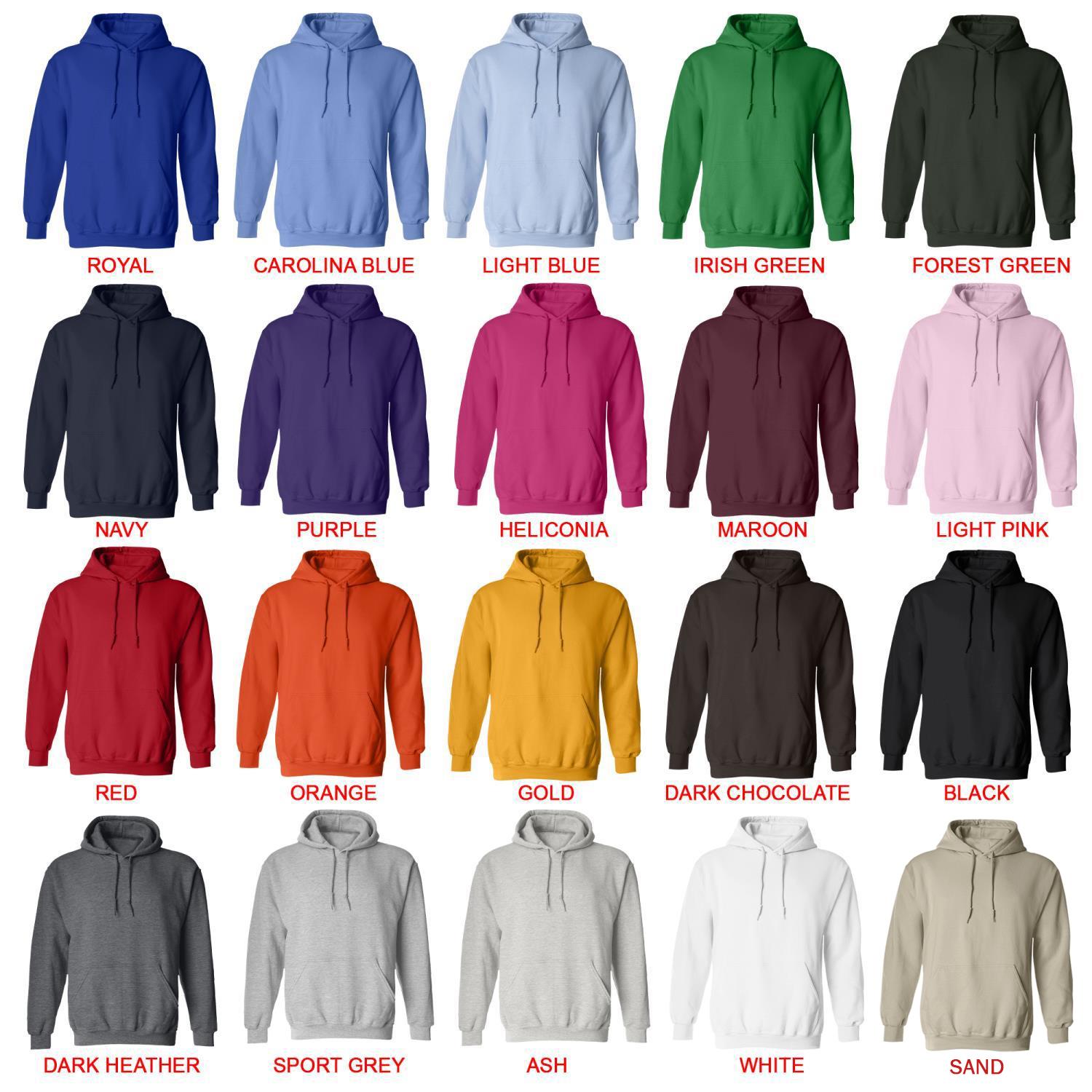 hoodie color chart - Angels Of Death Store