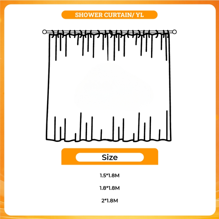 3D shower curtain - Angels Of Death Store