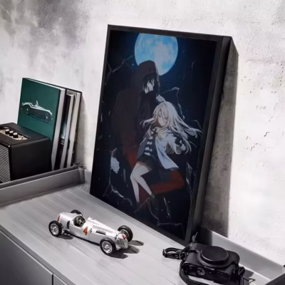 Angels of Death Retro Wall Art