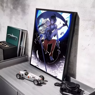 Angels of Death Horror Anime Wall Art