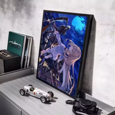Angels of Death Dark Anime Wall Art