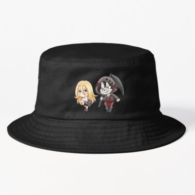 Zack And Rachel From Angles Of Death Bucket Hat