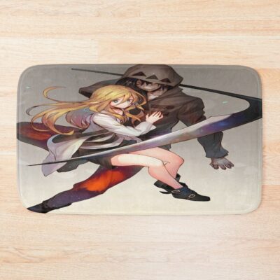 Rachel Gardner Angels Of Death Drawing Bath Mat