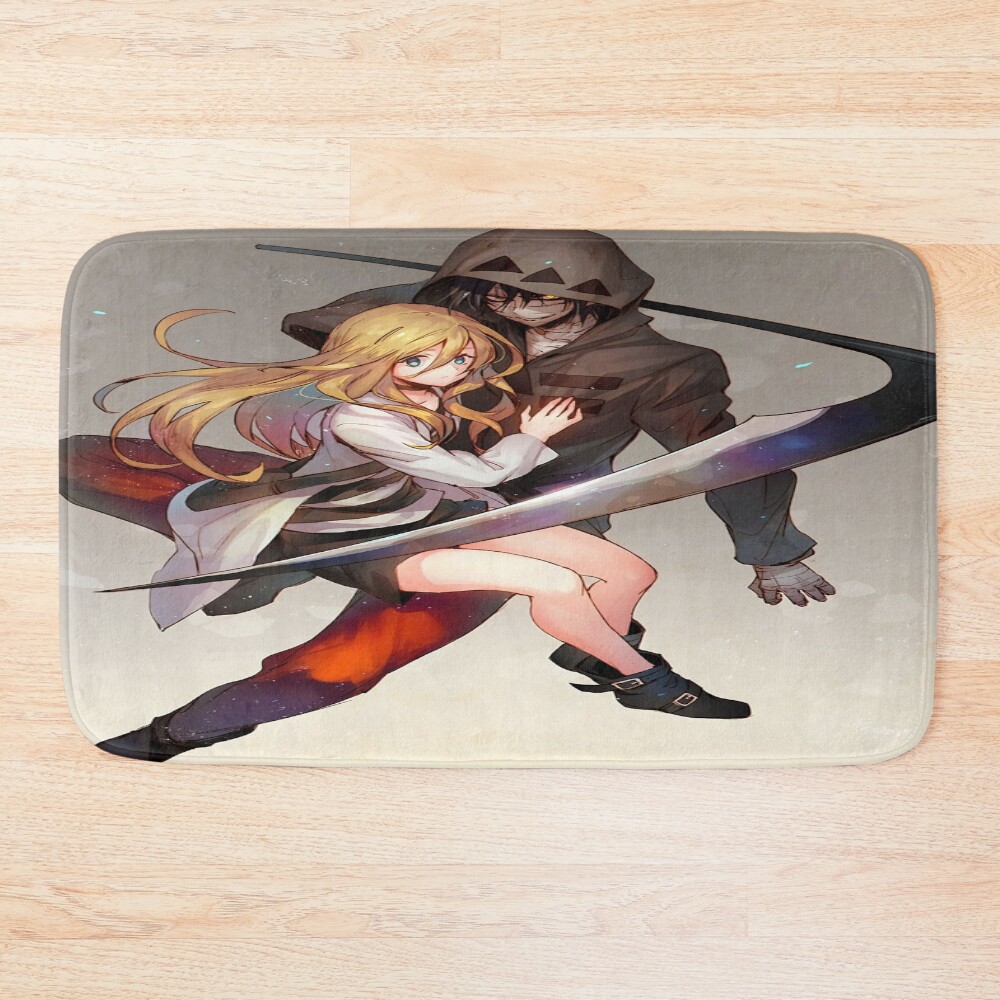 Rachel Gardner Angels Of Death Drawing Bath Mat