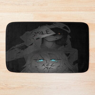 Zack And Ray Smile And Kill Me Bath Mat