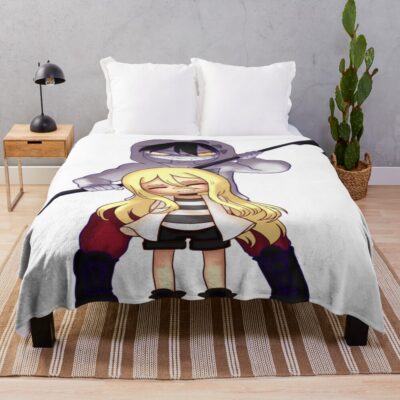 Duality Of Zack And Ray Throw Blanket