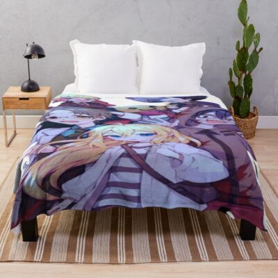 Angels Of Death Vintage Throw Blanket