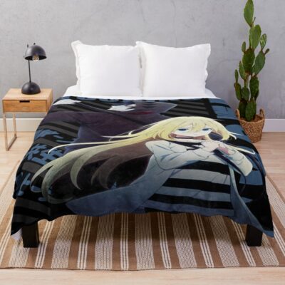Satsuriku No Tenshi Throw Blanket