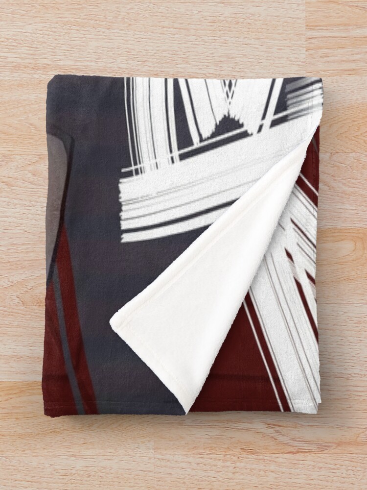 Rachel Gardner Angels Of Death Artwork Throw Blanket - Image 2