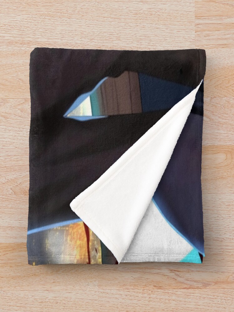 Rachel Gardner Angels Of Death Drawing Throw Blanket - Image 2