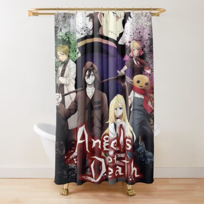 Angels Of Death Anime Shower Curtain