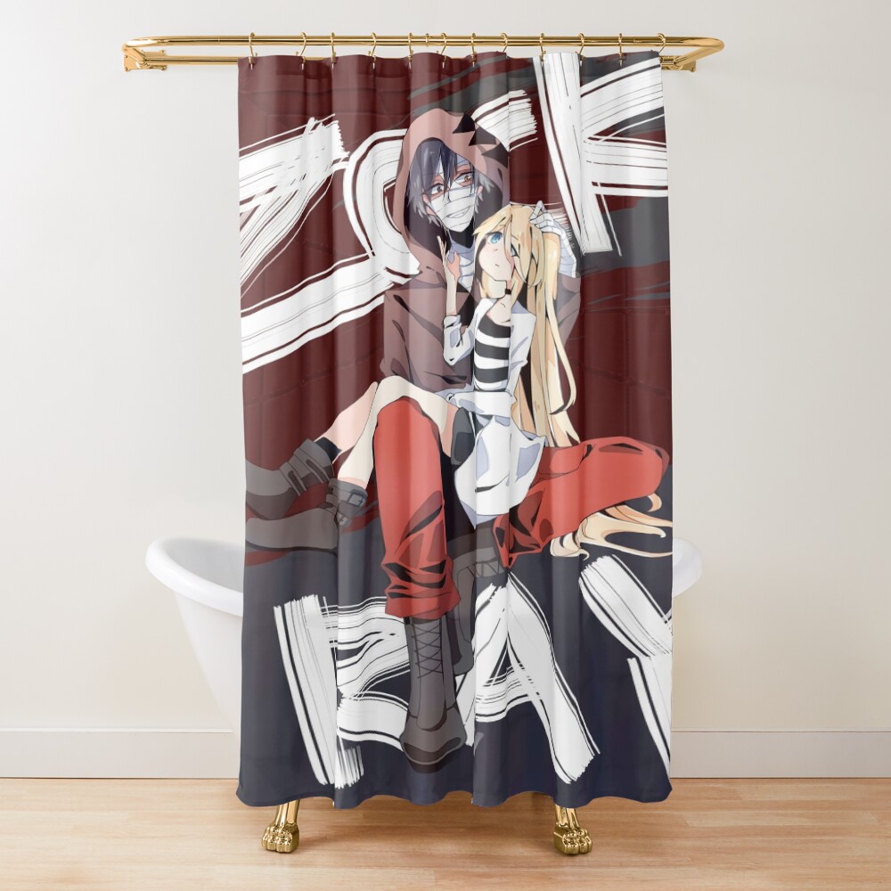 Rachel Gardner Angels Of Death Artwork Shower Curtain