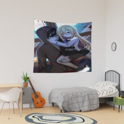 Rachel Gardner Angels Of Death Drawing Tapestry