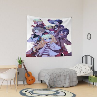 Angels Of Death Vintage Tapestry