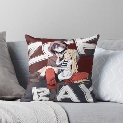 Rachel Gardner Angels Of Death Artwork Throw Pillow