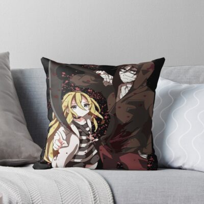 Angels Of Death Artistic Throw Pillow