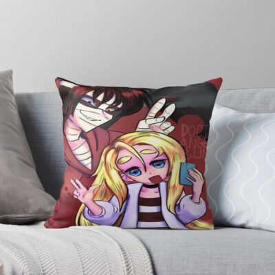 Angels Of Death Manga Throw Pillow